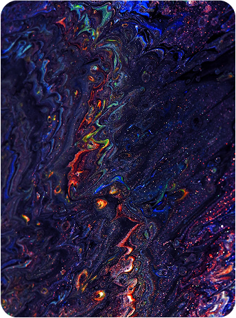 Dark blue and purple fluid art pattern